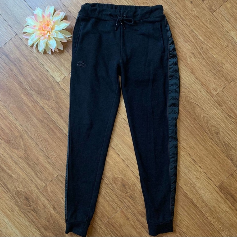 Kappa Joggers Draw String Side Pockets Logo  L